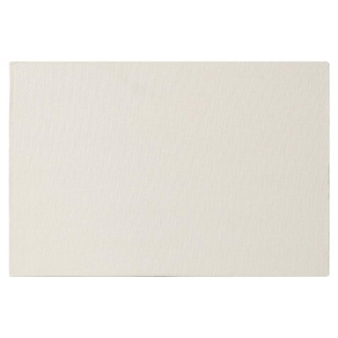 Prêt à peindre carton toilé 35x24cm 3mm 5P - Blanc