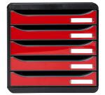 Module de classement Big Box Plus 5 tiroirs Iderama