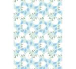 845 - Pochette 20 feuilles Décopatch Texture - Bleu