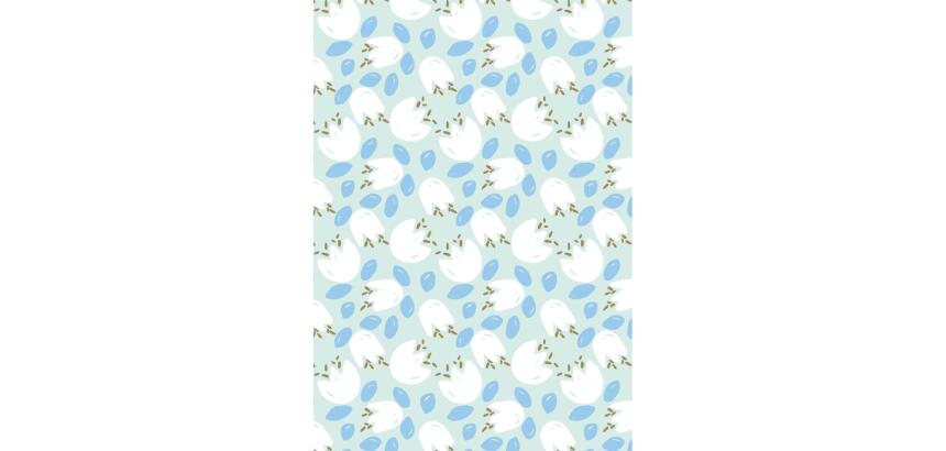 845 - Pochette 20 feuilles Décopatch Texture - Bleu