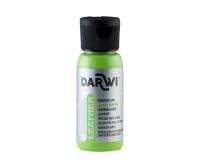 DARWI Flacon de 50 ml de Peinture sur Cuir - Vert anis