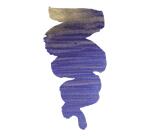 Encre 1670 à paillettes dorées 50ml - Bleu océan