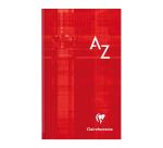 Répertoire brochure rembordée rigide 11x17 cm 192 pages petits carreaux - Assortis