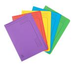 Paquet 5 chemises coin Forever® - A4 - Couleurs assorties