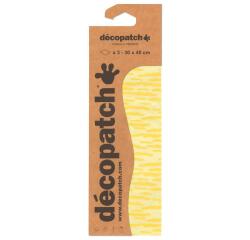 Pochette 3 Feuilles Identiques Ref 838 - Jaune