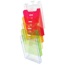 Espositore da parete verticale 6 scomparti A4