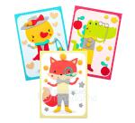 Boîte créative, Gommettes et textures - Multicolore