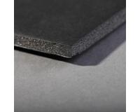 Carton Mousse 6 feuilles 100x140cm 3mm - Noir