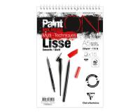 PaintON Lisse bloc spiralé 15F A5+ 250g