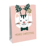 Cat'Mas, sac large 26,5x14x33 cm - Rose