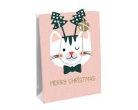 Cat'Mas, sac large 26,5x14x33 cm - Rose