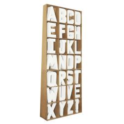 Présentoir plein 85 lettres 20,5cm - Kraft