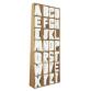 Présentoir plein 85 lettres 20,5cm - Kraft
