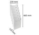 Exacompta A4 Portrait Wall Rack (6)
