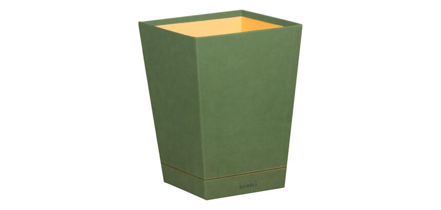 Rhodia Rhodiarama Waste Bin - 24 x 24 x 32 cm - Sage