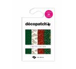 Assort. 4 papiers Foil Noël vintage - Assortiment