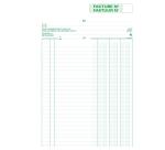 Manifold Factures 29,7x21cm 50 feuillets triple autocopiant Billingue