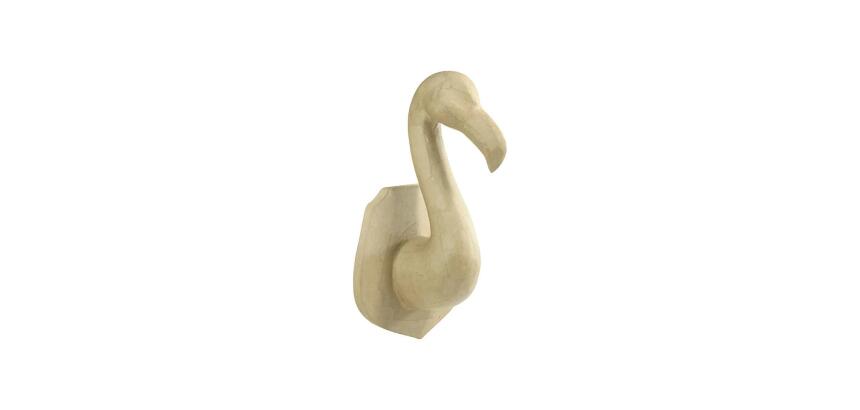 Trophée flamant rose 35cm - Kraft