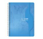 Cahier reliure intégrale 7000 17x22 cm 100 pages grands carreaux 70 g - Assortis