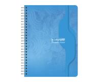 Cahier reliure intégrale 7000 17x22 cm 100 pages grands carreaux 70 g - Assortis