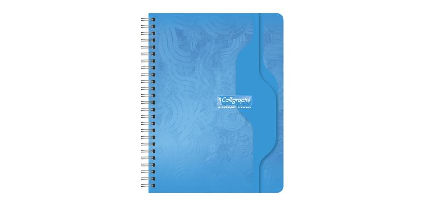 Cahier reliure intégrale 7000 17x22 cm 100 pages grands carreaux 70 g - Assortis