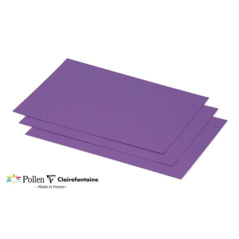 Paquet de 25 cartes simples Pollen 158x222mm 210g/m²