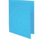 Pack of 10 square cut folders Forever® 170 recycled board 170gsm - 24x32cm - Assorted colours