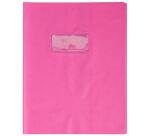 Protège-cahiers grain cuir PVC 22/100ème 17x22 cm