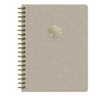 Inspire, Life planner, Carnet reliure intégrale 19x25 cm, couverture Toile du Marais, 192 pages, imprimé, ass.