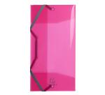 Chemise 3 rabats à élastiques polypropylène 5/10e IDERAMA PP - 23.5x12cm - Couleurs assorties