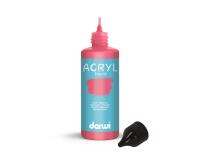 Darwi Flacon de 80 ml de Peinture Acrylique Universelle Nacrée - Rouge nacré