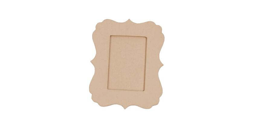 Cadre feston 1X20X25cm - Kraft