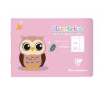 Clairefontaine Clairenfantine Writing Notebook - A6 Landscape - 32 Pages - Double Line 5mm with Margin - Assortment