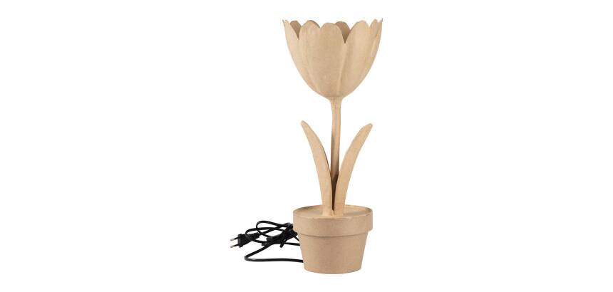 Lampe tulipe - Kraft
