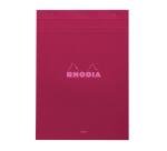 Bloc agrafé Rhodia Couleurs Prune N°16 A5 14,8 x 21 cm - Prune