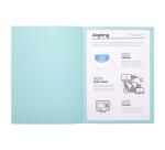 Packung mit 100 Aktendeckeln aus Recyclingkarton 220g, 24x32cm für DIN A4, Forever