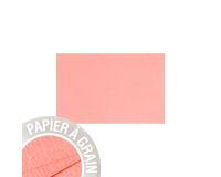 Paquet de 5 cartes simples Grain de Pollen 82x128mm 210g/m² - Poudre de corail