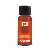 DARWI Flacon de 50 ml de Peinture Textile Opaque - Châtaigne