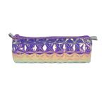 Trousse holographique ronde Ø7x22 cm violet - Violet