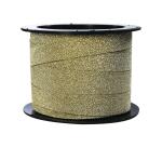 Plat.18 rollos 10mx10mm Glit.or/arg/noir - Assortiment