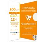 Dessin Technique pochette 12F A4 200g