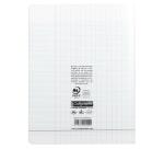 Cahier piqué 8000 POLYPRO 17x22 cm 96 pages grands carreaux 90 g