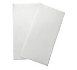 Paquet de 40 serviettes micro gaufrées ouate 2 plis - pliées 1/8