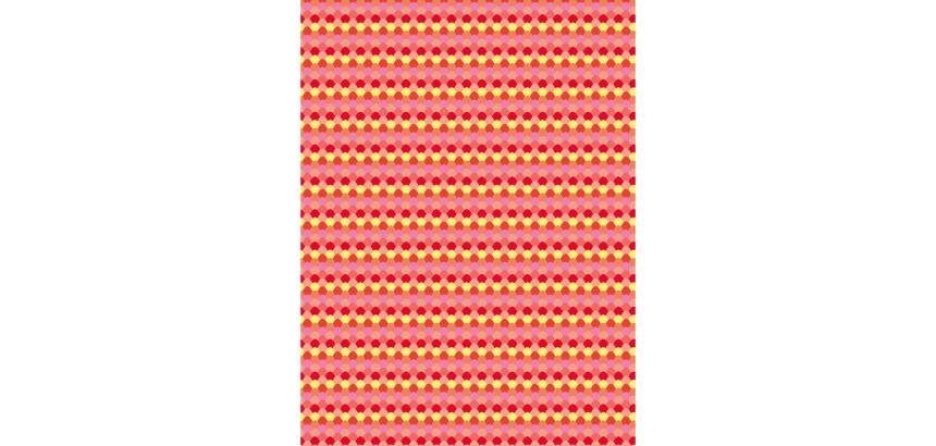 882 - Pochette 20 feuilles Décopatch - Rouge
