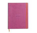 Rhodiarama cahier souple A4+ 160 pages ligné papier ivoire 90g - Lilas