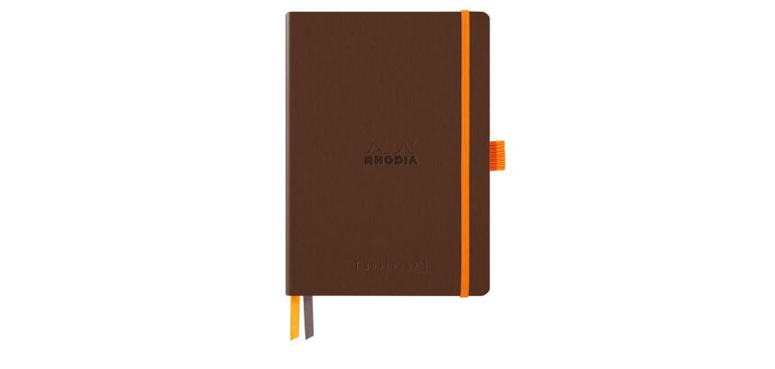 Rhodiarama Goalbook souple A5 240 pages dot papier ivoire 90g - Bronze