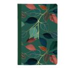 Gaïa bleu, Carnet cousu fil 9x14cm, 96 pages, ligné, ass.