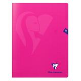 Mimesys stitched notebook, 240 x 320 mm, pink