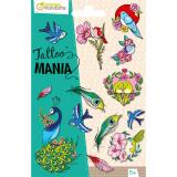 Tattoo' Mania, Oiseaux - Multicolore