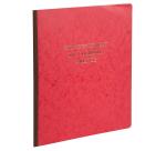 Geniet register 320 x 240 inkomende post 80 pagina's - rood